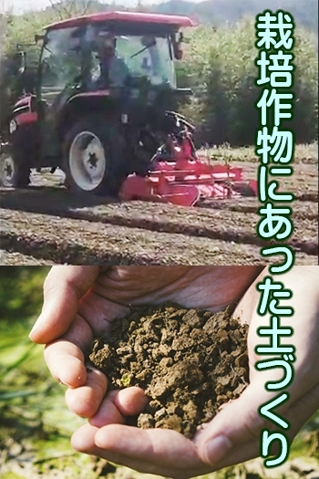 独自の有機肥料で栽培作物に合った土づくり！「Top Field」