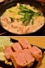博多風牛モツ鍋に、分厚くジューシーなハムカツ。「居酒屋 馬力」