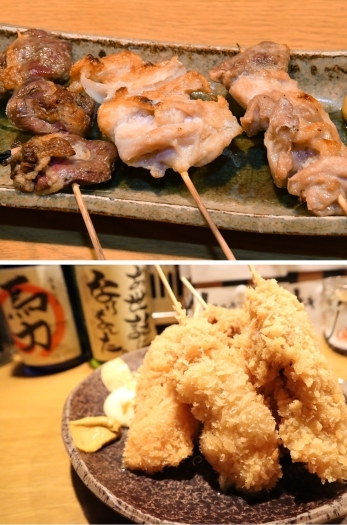 焼き鳥と串揚げはおまかせ！「居酒屋 馬力」