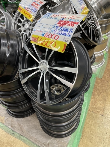 「【中古タイヤアルミ】17ｲﾝﾁ/4本セット  ￥6,600」