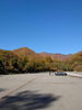 「木曽の山々も紅葉が見頃です」