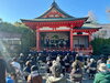 「新宿日枝神社【元旦祭】心に響く太鼓演舞！全身を使って和太鼓をリズミカルに叩く🌟葛飾区新宿中学校太鼓部有志さん 🌟太鼓集団 激打-HARD BEAT（ハードビート）さん♪2025年（令和7年）1月1日正午〜⛩️」