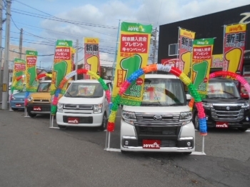 店頭にて、新車の実車をご覧頂けます★「ジョイカル七飯店 （株）ZEROコーポレーション」