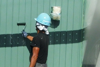 外壁上塗り塗装「株式会社 佐々木塗装店」