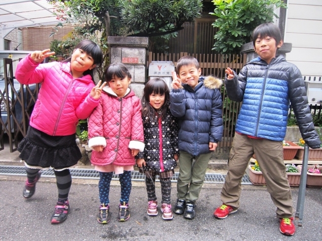 「今年も元気にがんばりま～す！！」