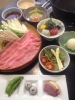 「５時より営業‼︎本日は”すき焼き”☆しゃぶしゃぶ☆」