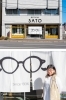 国道5号線沿いの暖簾が目印のお店です。お気軽にお立寄り下さい「メガネのサトウ」