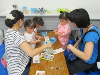 夏祭りごっこ ちゃっぽ保育室 活動報告 さやまルシェ 狭山市