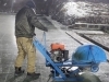 天然氷の製氷は極寒の冬の日光市で行われております。「雪見堂」