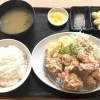 鶏唐揚げ定食