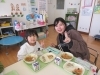 親子でいただきます！「保育参観日＆なわとび大会」