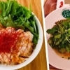 ふぉーとピリ辛ガー丼セット