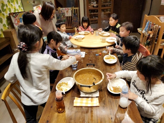 皆で食べると美味しい！「昨日は子ども食堂でした☆」