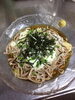 冷しとろろそば「夏季休暇は無しで営業します」