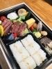 和牛サーロインステーキ弁当 黒毛和牛A5です。「《期間限定 》お弁当のテイクアウト・配達も承ってます。」