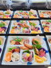 お祭りでのお弁当。ご予算に応じて。「七五三のお祝い・折詰は　あがわで…。」