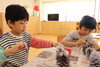 「☆クリスマスツリー作り☆」