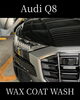 「撥水ワックスコート洗車(アウディ/Q8/XLサイズ)の施工事例をご紹介🚗✨」
