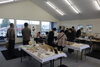 多くの来場者で賑わっていました！「《秋のじぞうもじ作品展》を拝見してきました！」