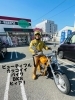 バイクもカッコイイ！！「アンダーリムのフレームに！！調光レンズを！【眼鏡のご相談なら眼鏡作製技能士在籍店のアイアイエー伊予店】」
