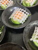 お造り、大根の飾りギリをのせてます「四国から直送便のお魚‼️」