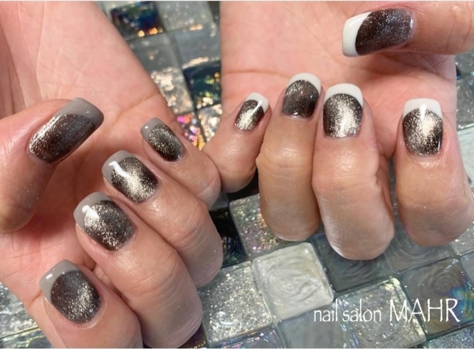 人気のマグネットネイルまとめ パーツネイル フレンチネイル フットネイルとのmixで 三河安城の個性派 隠れ家ネイルサロン Mahrマール Nail Salon Mahrのニュース まいぷれ 安城市