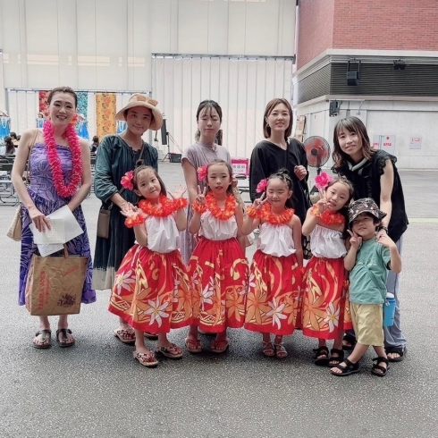 いつも優しいママさん達！ご協力ありがとうございます「那珂川市 フラダンス教室 久留米イベント第2弾 大人クラスもあります」