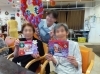 いつまでもお元気でいてください😊「大学生と将棋を指す利用者さん❣️さて勝敗はいかに・・・・」