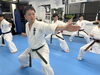 一般部では学生・社会人・シニアが切磋琢磨😊「4/30(火)の稽古風景≪ 明石/空手/スポーツ/運動/幼児/小学生/お稽古/習い事≫　」