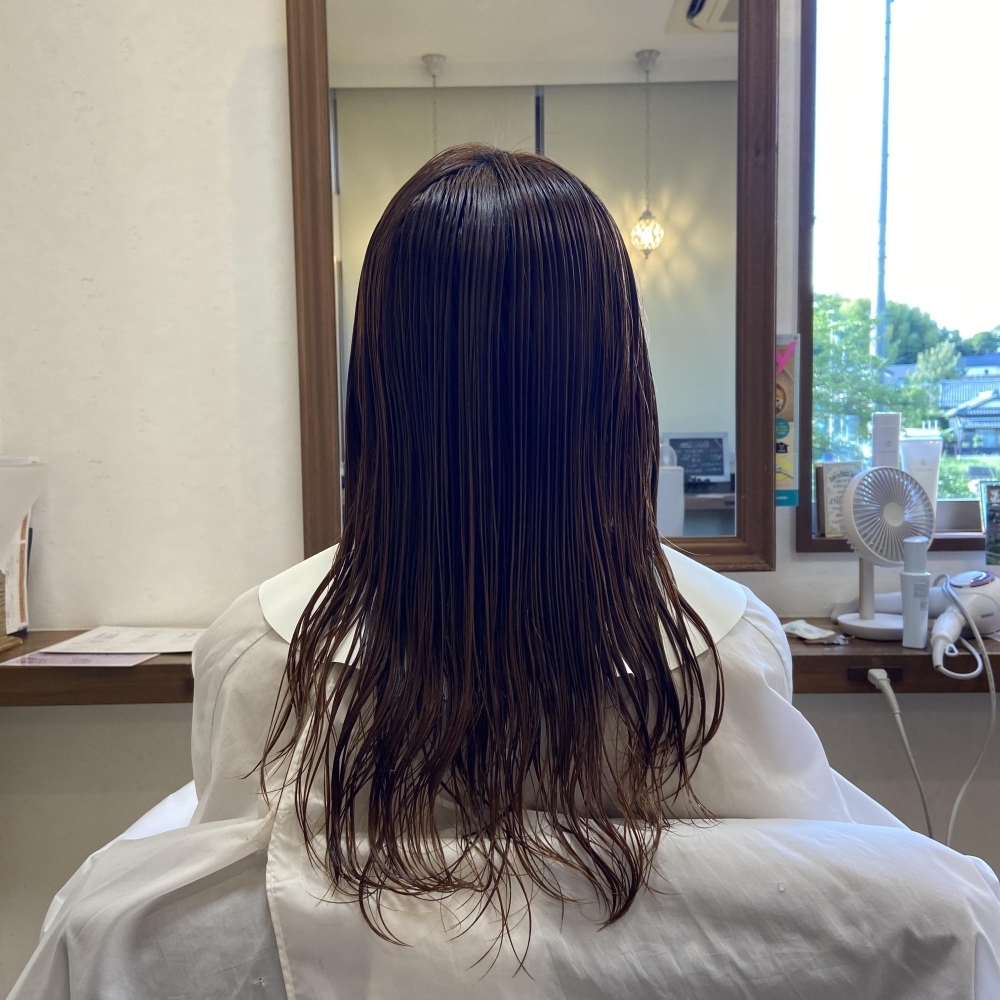 カット パーマモデルさん