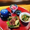 すっぽんコースの前菜「ゆっくりと落ち着いた空間でお食事はいかがですか。」