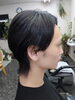 右サイド「メンズカット　ウルフカット」