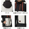 「アタックベース様　#63000 ピンソニックフードベスト✨️」