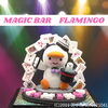 マジシャンとまチョップも似合ってますね☆「魔法の様なマジックが見られるバー！【招きとまチョップ〜マジックバーフラミンゴver.】」