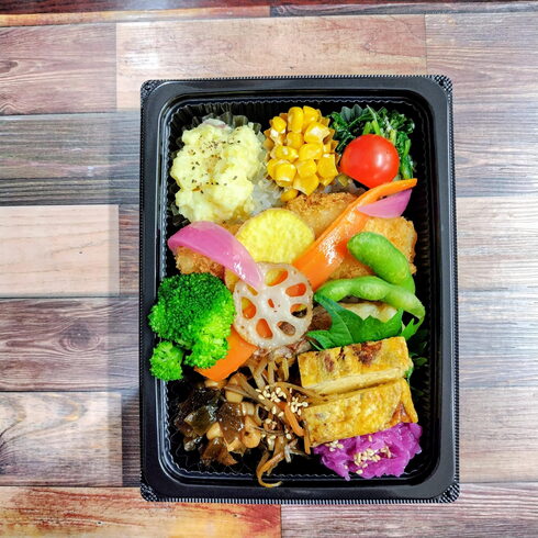 白身魚フライ入り「12月12日のお弁当」