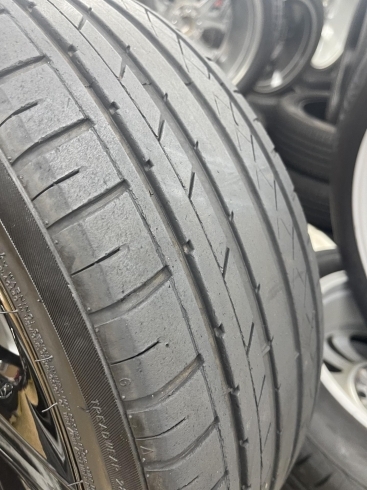 「【中古 タイヤ×アルミ】215/45R17 91W   4本セッット　￥76,890」