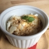 黒蜜ときな粉の濃厚牛乳プリンのムース仕立て