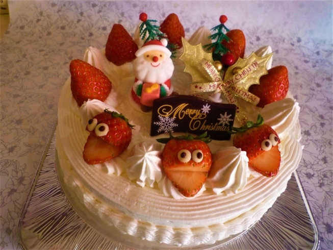 7号（21センチ）4,860円「クリスマスケーキ～伊奈町のケーキ屋シャンティ洋菓子店～」
