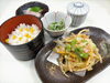 夏野菜のかき揚げ、とうもろこしご飯「   ○・。＊　週替わりアザレアランチ　＊。・○7/14～　7/20まで」