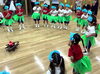 素敵な火を囲んでダンス！ダンス！！「2学期がスタート！夏休み中にキャンプファイヤーを行いました🌻✨」