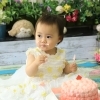 「スマッシュケーキでHappy birthday」