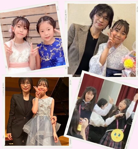 ピアノの上手な大親友!おかげで楽しく頑張れる!「下京区&南区のピアノ発表会で小6ちゃんの大きな成長♪もっと上手くなりたい!【京都市南区&下京区のピアノ・リトミック・英語リトミック・ベビーリトミック】」