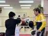 パンチの打ち方、指導中🔥「女性らしいしなやかさと強さを手に入れるチャン✨　　FIELD-RING 千葉市美浜区〖JR稲毛海岸駅　駅近』キックボクシング＆ボクシング」