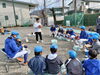 少年野球でのお手入教室風景1「無料お手入教室でグラブを大切に！」
