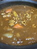 ごろごろ野菜とお肉 贅沢カレー「山椒香る焼酎とスパイシーカレーで暑気払いしませんか？」