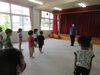 上手にお話が聞けました。「第1学期終業式＆スイカ割り☆」