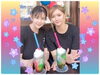 「クリスタル クリームソーダ{#柴又駅近#かき氷#葛飾散歩#昼飲み#映える喫茶#レトロ#食べ歩き最高#子連れok#ランチ#お持ち帰り#テラス席#スムージー#映えるスイーツ#レトロ#定食#お持ち帰り#オススメ｝」