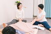 お風呂上りに横になってもらいながらできる！夢の世界へ(笑)「アロマやマッサージに興味はあるけれど、何から始めたらいいのかわからない方へ《出雲アロマ　出雲よもぎ蒸し　アロマスクール》」