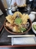 野菜ぶっかけうどん 900円也 絶品です「うどん処 篁園(こうえん)西船橋アンティークDEN」