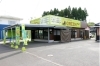 タイヨー永利店近く、県道333号線沿いに目立つグリーンの外観「カット専門店GREEN」